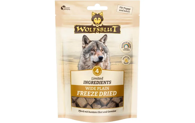 Wolfsblut Leckerli Freeze Dried Wide Plain 40 g