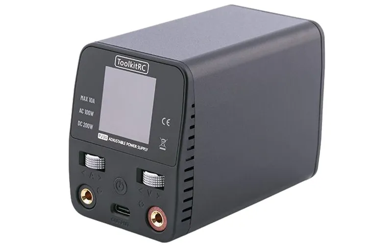 ToolkitRC RC Netzteil P200 V2 100 W 1-30 V DC, USB-C PD 65 W