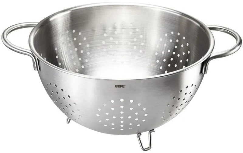 GEFU Abtropfsieb Colino 4 l, Ø 24 cm, Silber