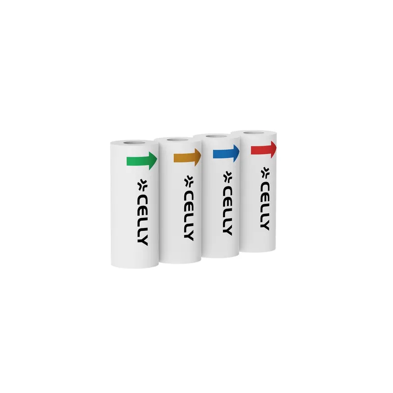 Celly Thermopapier-Ersatzrollen 4er-Pack