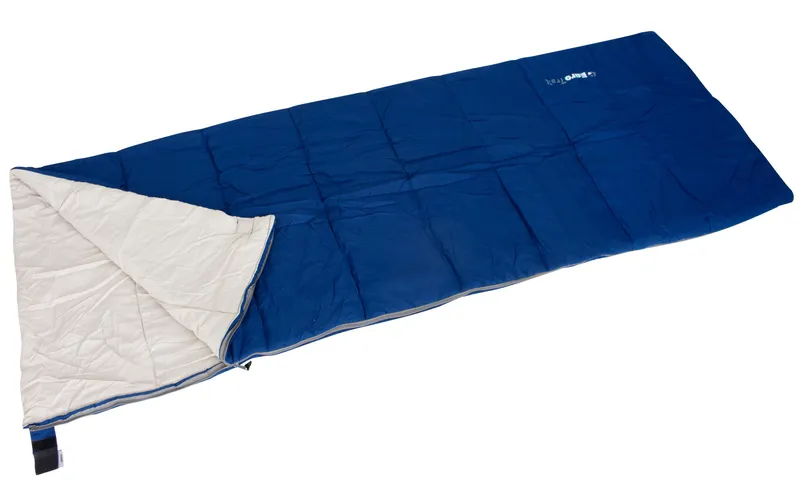 Eurotrail Schlafsack Spring Polyester, Navy/Taupe