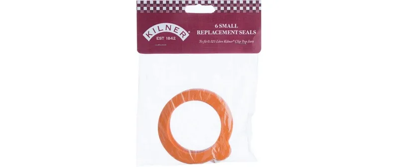 Kilner Gummiringe, 6 pieces 125 ml, 6 pieces