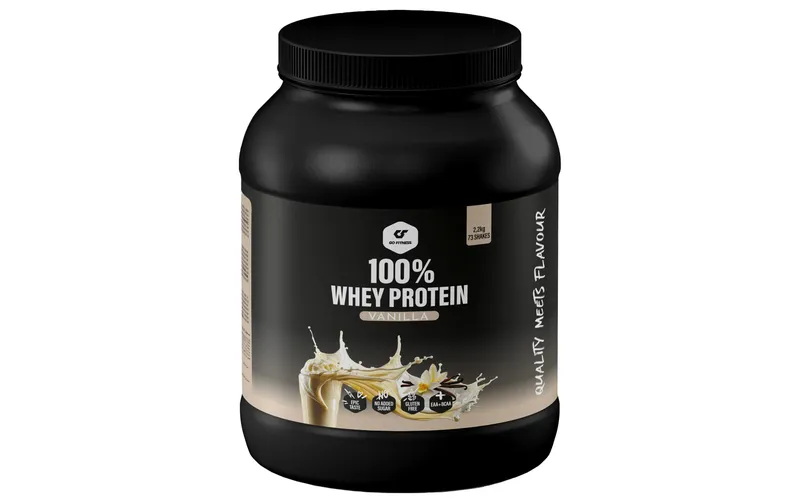 Go Fitness Pulver 100% Whey Protein Vanille 2200 g