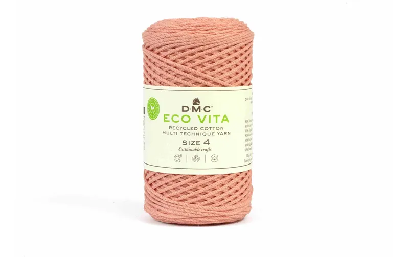 DMC Baumwollgarn Eco Vita 4 Lachs