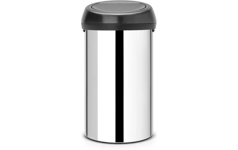 Brabantia Toucheimer Bin 60 l, nero/Silber