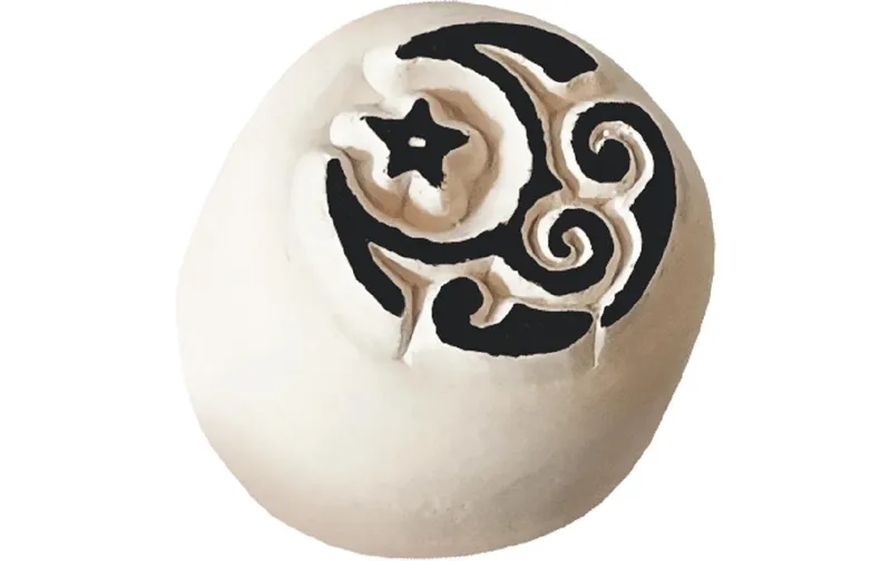 LaDot Tattoostempel Mond Small