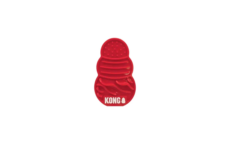 Kong Licks S, 12 x 7.5 x 3 cm, rot