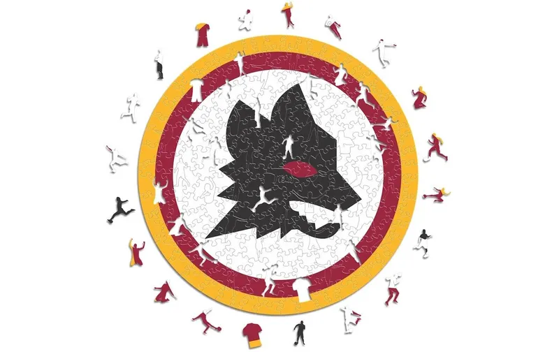 Iconic Puzzle AS Roma – Lupetto Logo