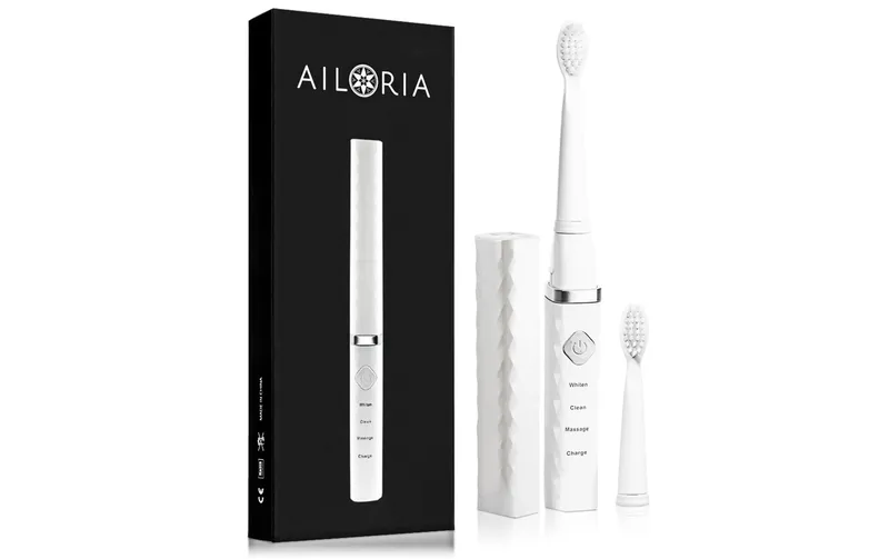 Ailoria Schallzahnbürste Flash Travel Weiss