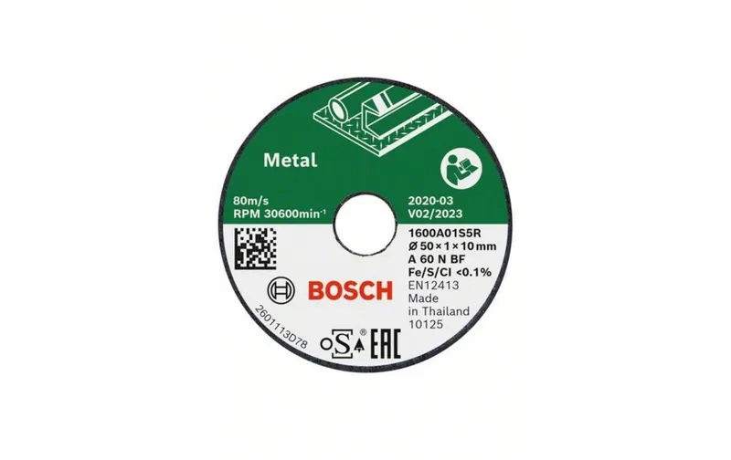 Bosch Trennscheibe Metall Ø 50 x 1x10 mm