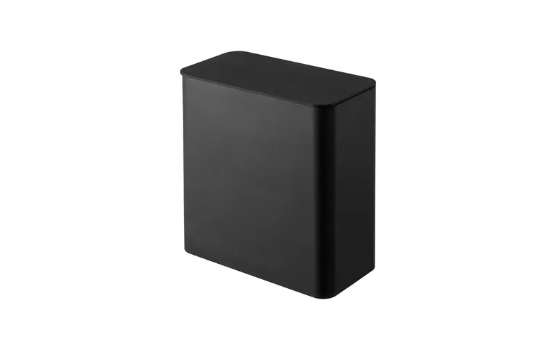 Yamazaki Aufbewahrungsbox Tower 7 x 9.5 x 17 cm, nero