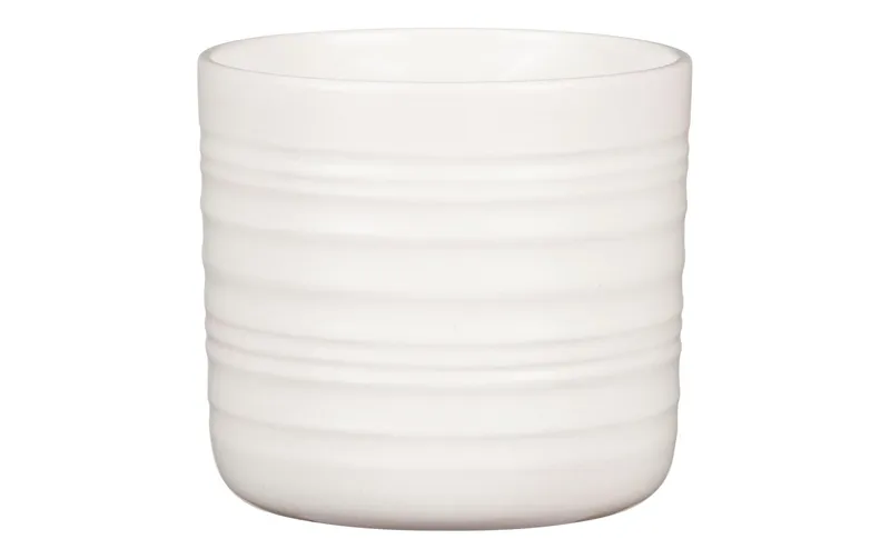 scheurich Blumentopf Cottage 14.2 cm, white