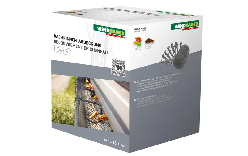 Windhager Dachrinnenschutz Wave