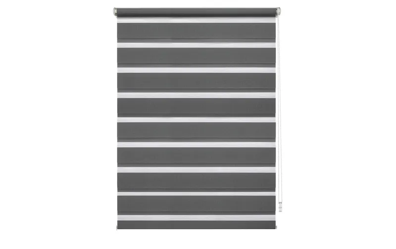 Gardinia double roller blind Easyfix 45 x 150 cm, anthracite
