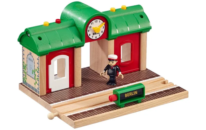 BRIO Eisenbahn Sprechender Bahnhof
