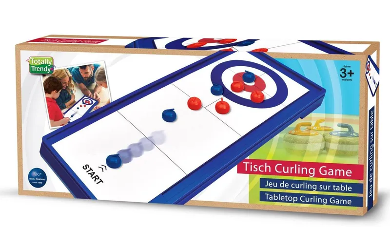 Totally Familienspiel Trendy Curling Game