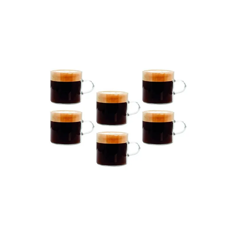 Tognana Tognana coffee cupn-Set LYRA 130 ml, 6 pieces, transparent