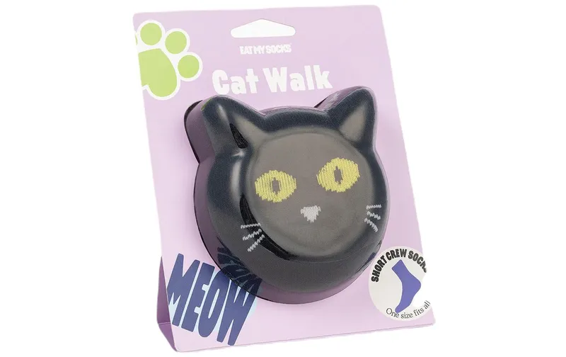 EatMySocks Socken Cat Walk 1 Paar, One Size