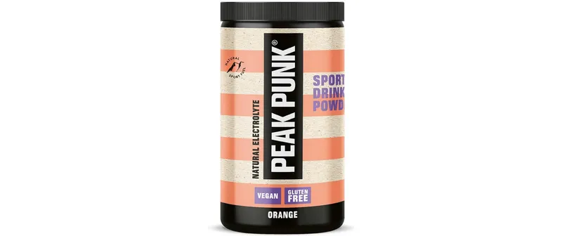 PEAK PUNK Natural Electrolyte Sport Drink Orange 600 g