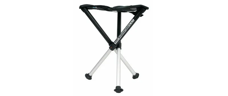 Walkstool Dreibeinhocker Comfort 45 cm noir/Silber