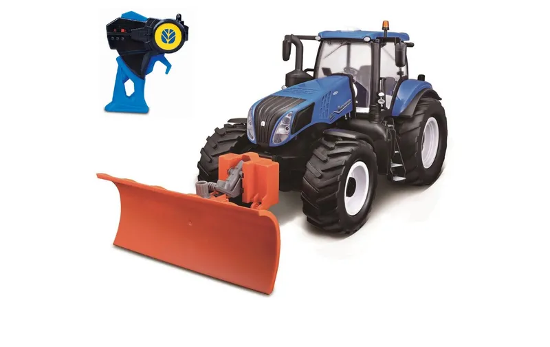 Maisto Traktor RC New Holland Traktor con Schneepflug