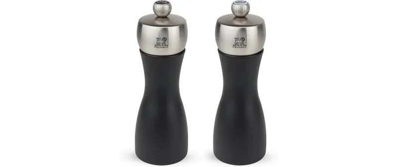Peugeot Gewürzmühle Fidji Duo 15 cm, black/Silber