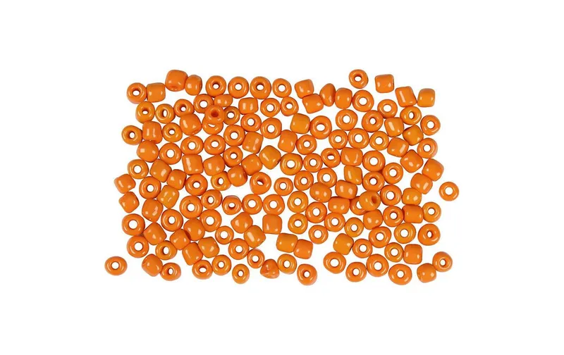 Creativ Company Rocailles-Perlen 8/0 orange