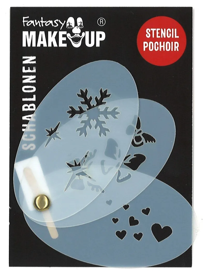 Schablone für Make up