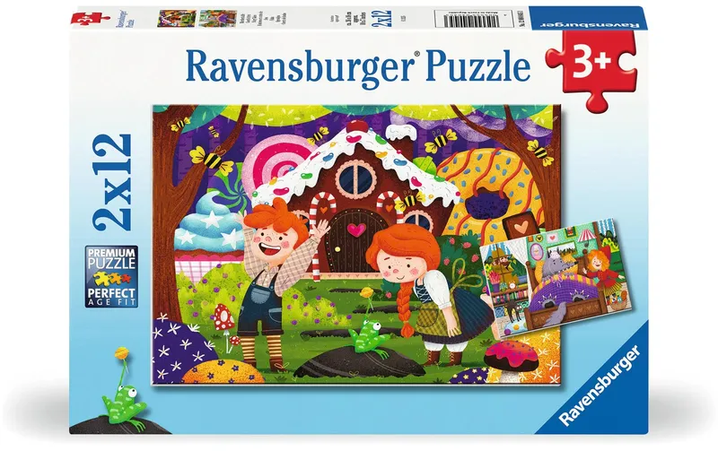 Ravensburger Puzzle Märchenhafte Geschichten 2 x 12 Teile