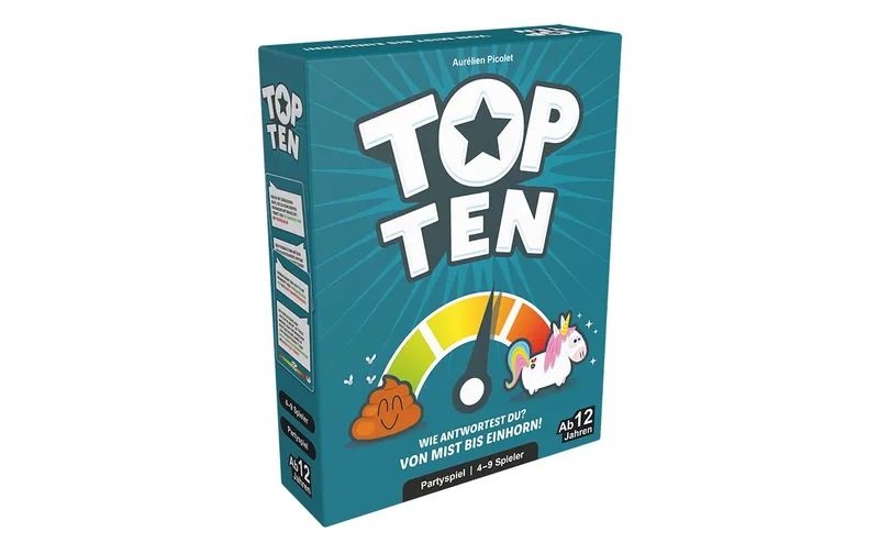 Asmodée Partyspiel Top Ten -DE