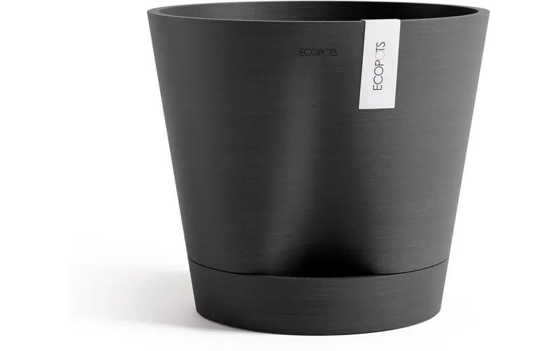 Ecopots Blumentopf Venice 2 Ø 30 cm Dunkelgrau