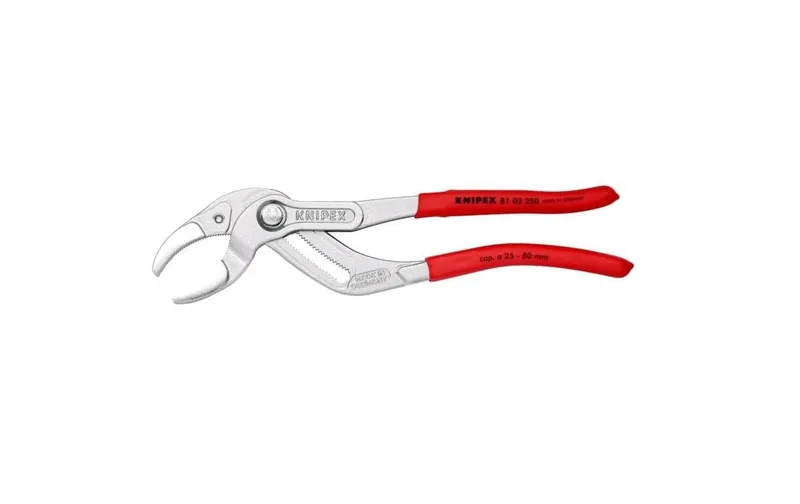 Knipex Siphonzange SpeedGrip 250 mm, Ø 25 - 80 mm