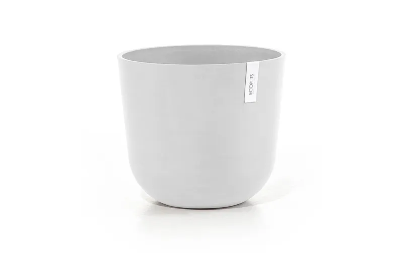 Ecopots Pflanzentopf Oslo 35, Weiss