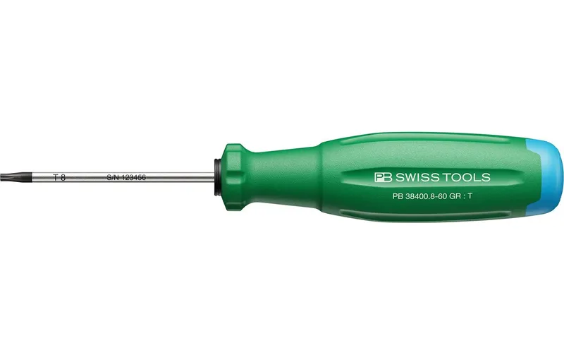 PB Swiss Tools Schraubenzieher PB 38400.8-60 Torx 8 grün