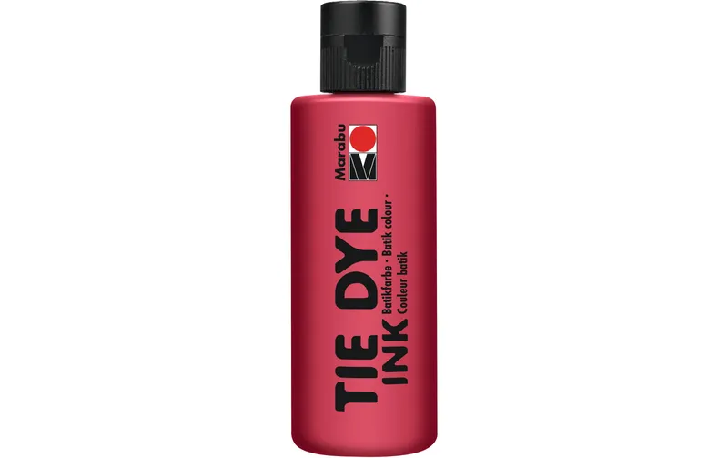 Marabu Textilfarbe Tie Dye Ink, 80 ml, 031 Kirschrot