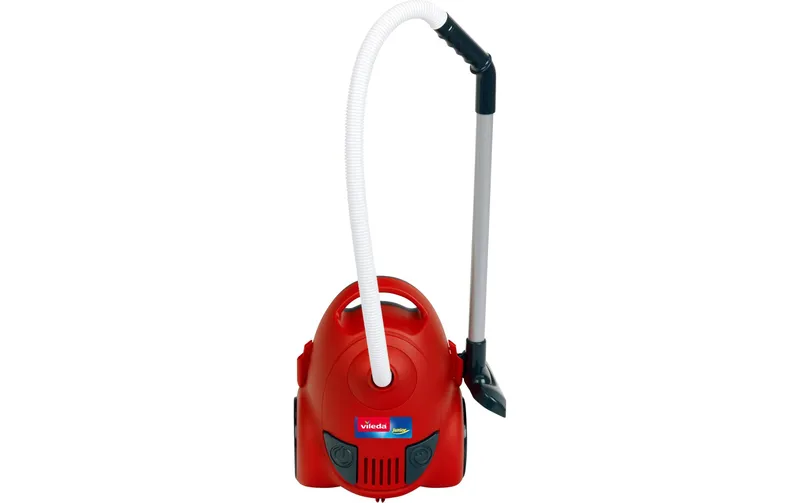 Klein-Toys Vileda Staubsauger red