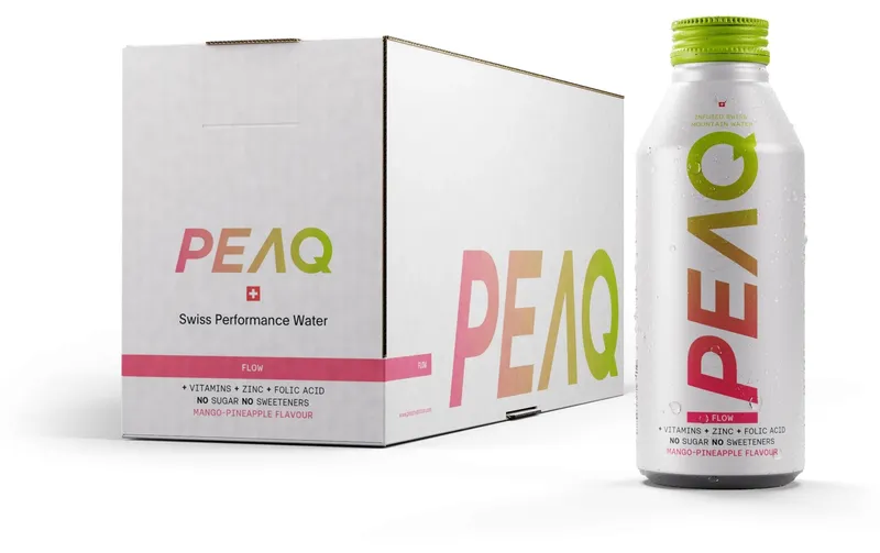 PEAQ Flow Mango-Pineapple 12 x 473 ml