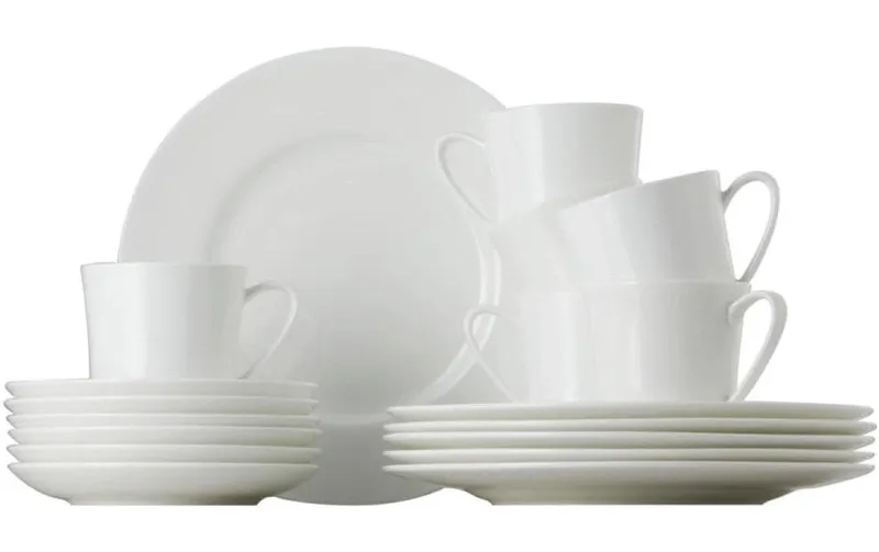 Rosenthal Kaffee-Set Jade 18-teilig, blanc
