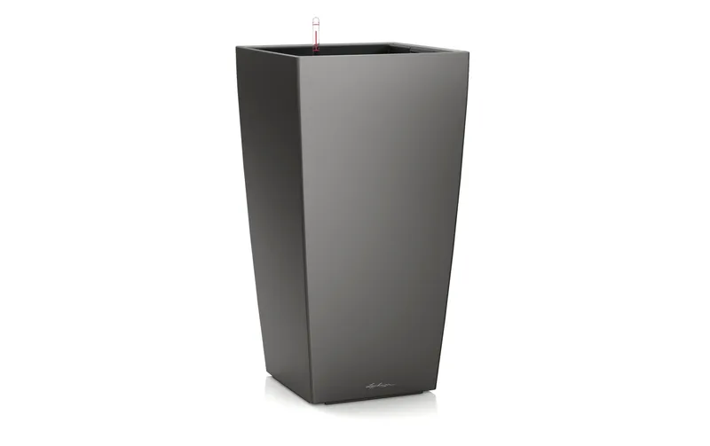 Lechuza Pflanzentopf Cubico Premium 30 Dunkelgrau