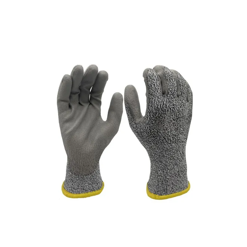 Gants de protection contre les coupures Classe C, Nylon M, gris, 12 pièces