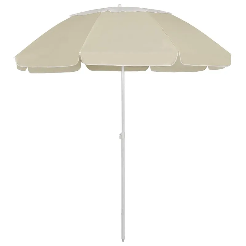 Strandschirm Sandgelb 300 cm