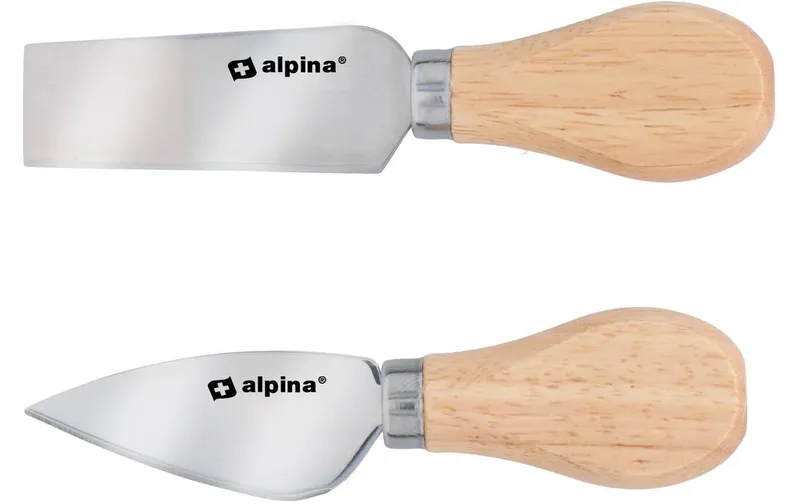 alpina Messer-Set 2-teilig Silber