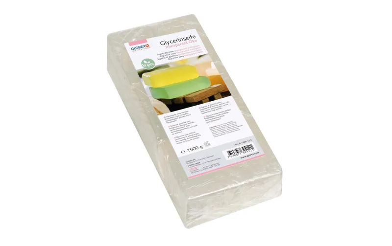 Glorex Glycerinseife Öko trasparente, 1500g