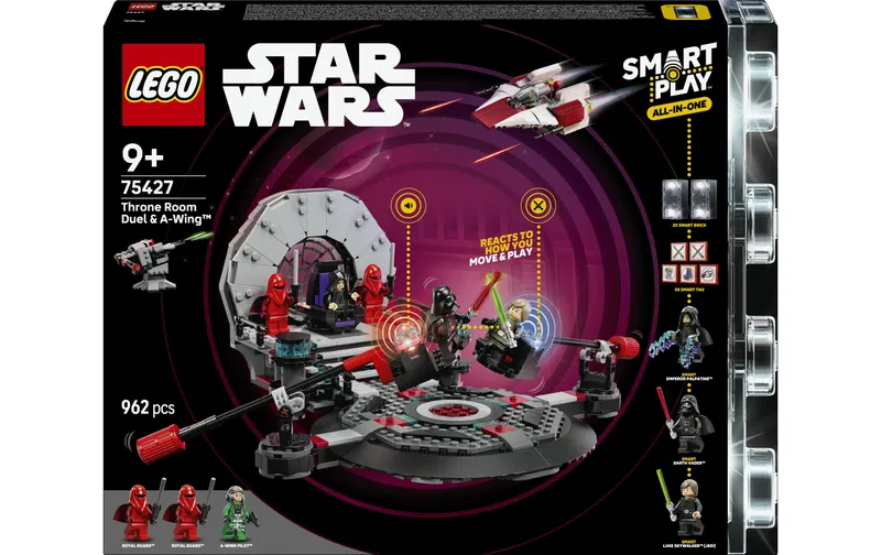 LEGO® Star Wars SMART Play: A-Wing and Duell im Thronsaal 75427