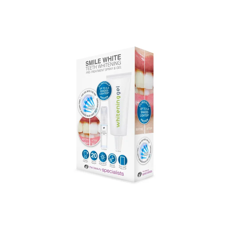 Rio Smile White Vorbehandlungsspray und Whitening-Gel