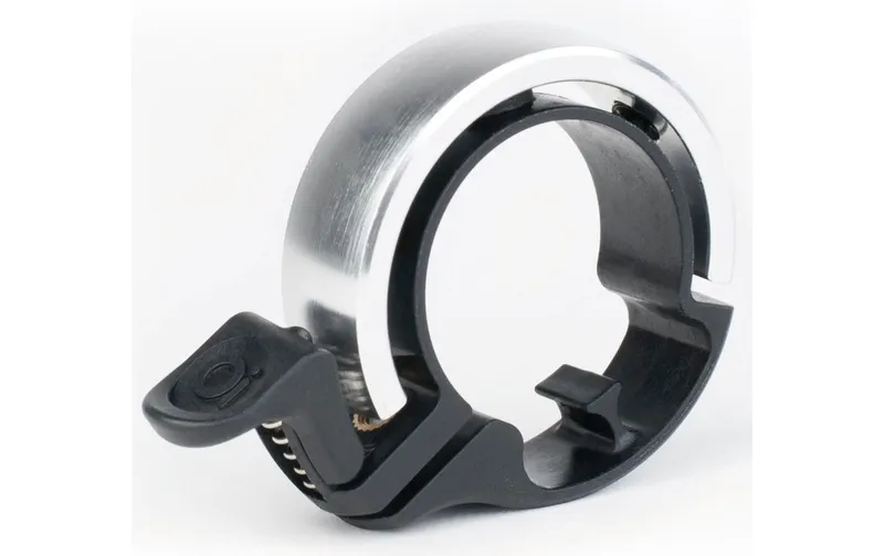 knog. Fahrradklingel Oi Ø 31.8, Silber