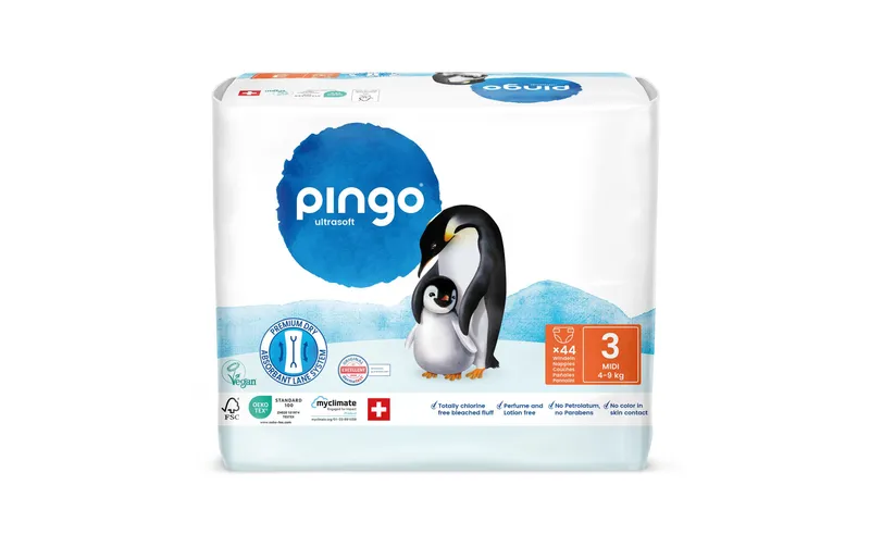 Pingo Ökowindeln Grösse 3, Midi