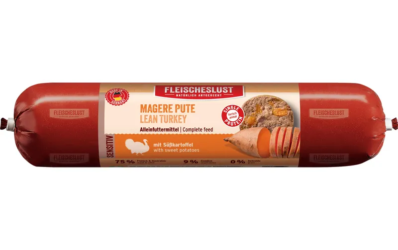 Fleischeslust Nassfutter Sensitiv Pute, 400 g