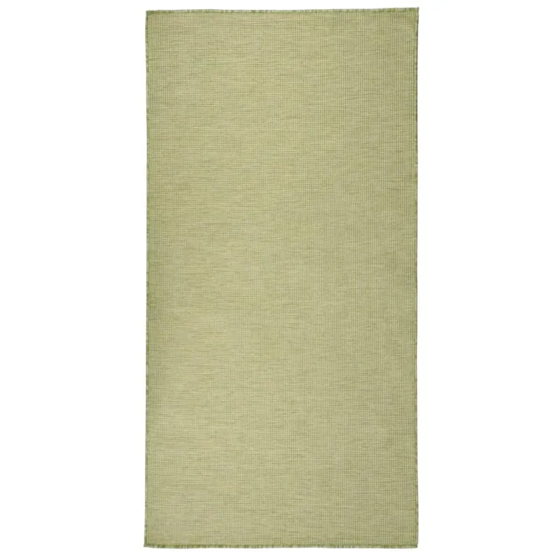 Outdoor-Teppich Flachgewebe 100x200 cm verde