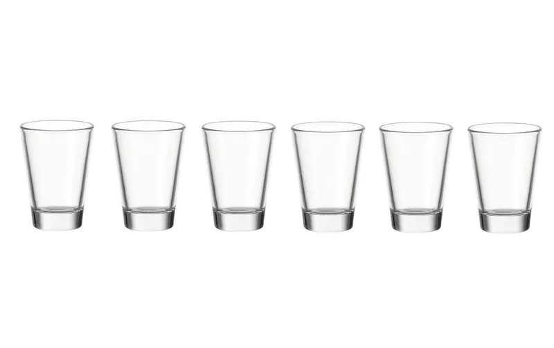 LEONARDO Schnapsglas Ciao 60 ml, 6 pezzi, trasparente